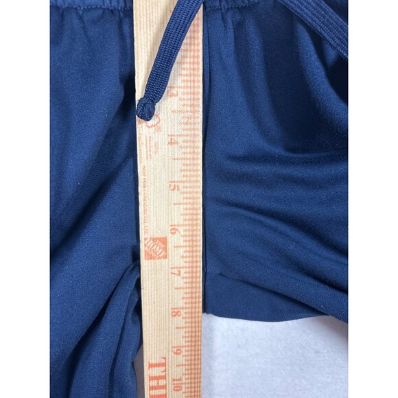Under Armour Mens Sweatpants Joggers Navy Blue Drawstring Waist Side Pockets - Picture 6 of 10